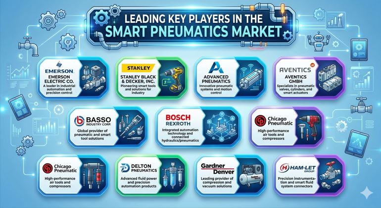 Leading Key Players in the Smart Pneumatics Market