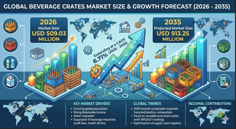 Beverage Crates Market: Size, Growth And Forecast 2033
