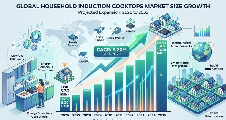 Household Induction Cooktops Market: Size, Share And Insights 2033