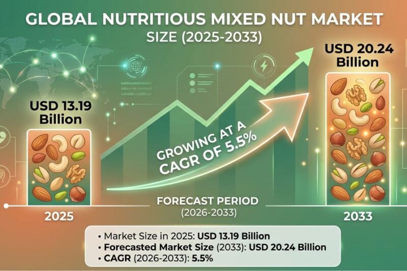 Nutritious Mixed Nut Market: Size, Share And Insights 2033