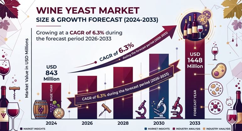 Wine Yeast Market: Size, Share And Insights 2033